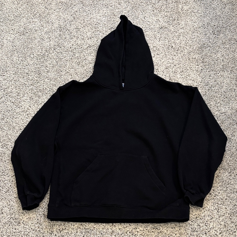 Senita women’s sweatshirt hoodie, black, size medium